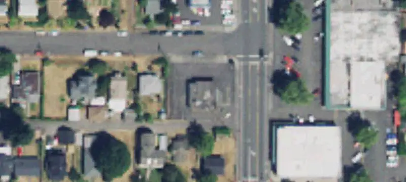 Corner Storefront Building