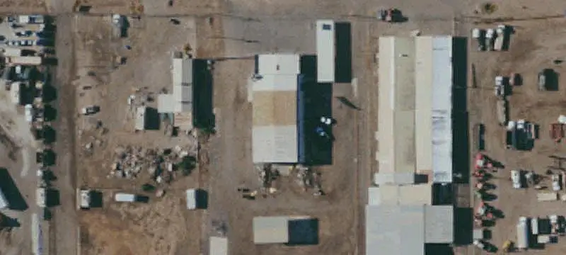Industrial Building with Covered Area