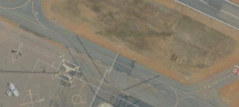 Airport Hangar with Apartment