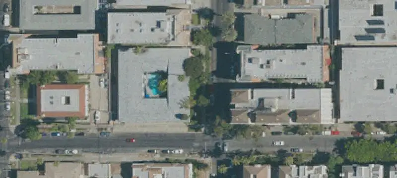 Two-Story Courtyard Apartment Building