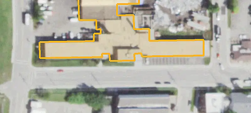 Manufacturing Building with Overhead Door