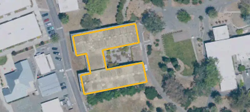 School Campus with Multiple Buildings
