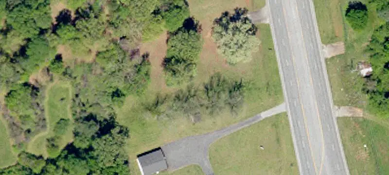Fenced, Graded Commercial Land