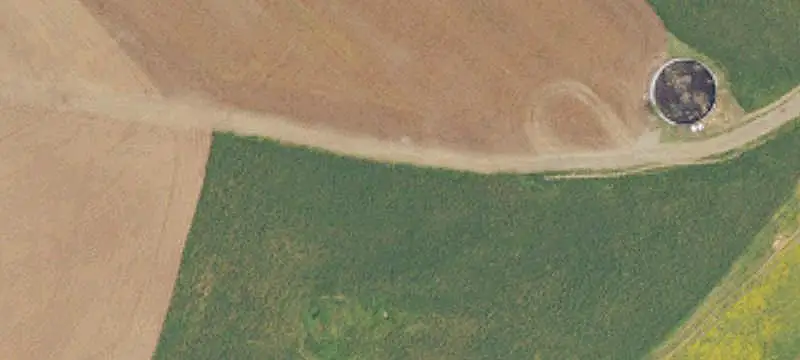 Dairy Farm With Multiple Barns