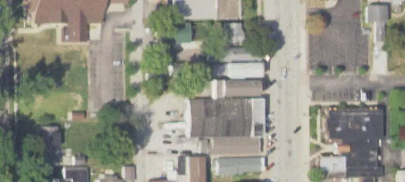 Mixed-Use Building with New Roof