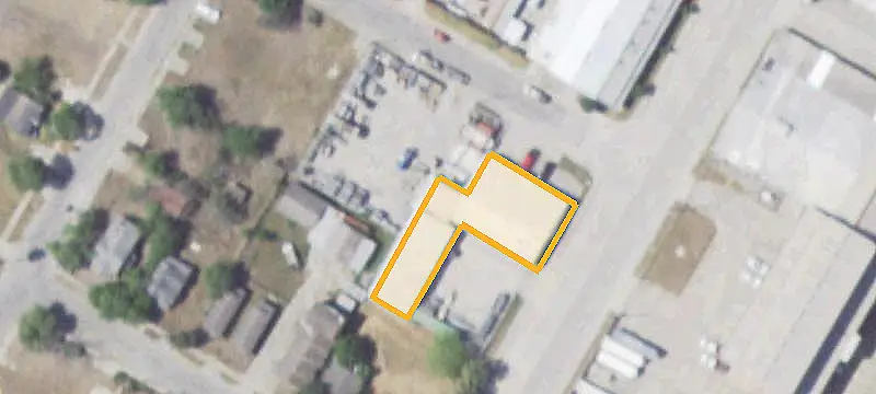 Corner Commercial Land with Existing Structure