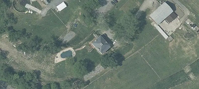 Farm with Dairy Barn