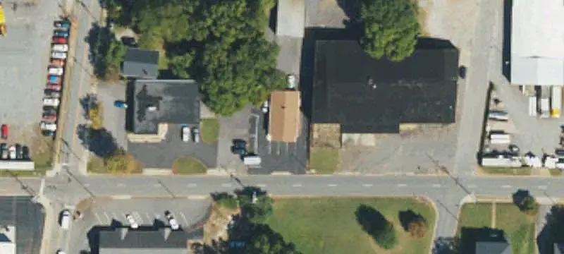 Office Building with Two Entrances