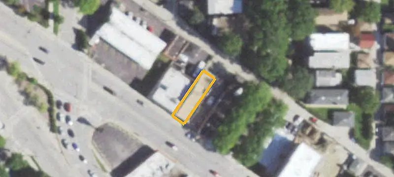 Mixed-Use Building with Gated Lot