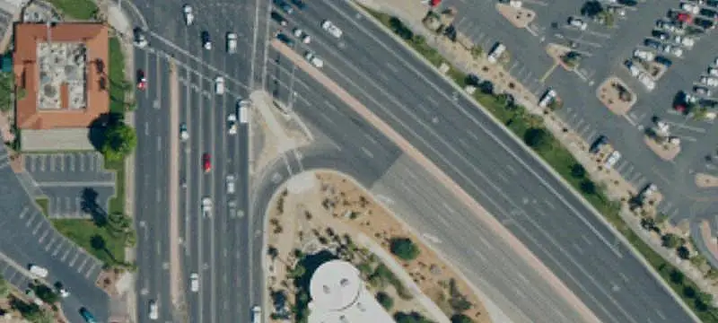 Shopping Center with Signalized Access