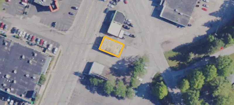 Storefront Building With Drive-In Doors