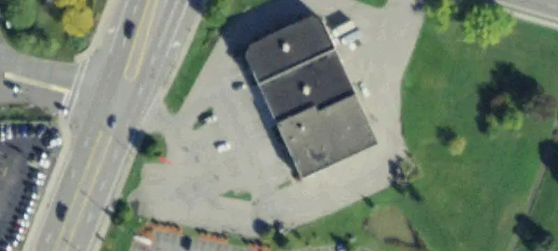 Signalized Shopping Center