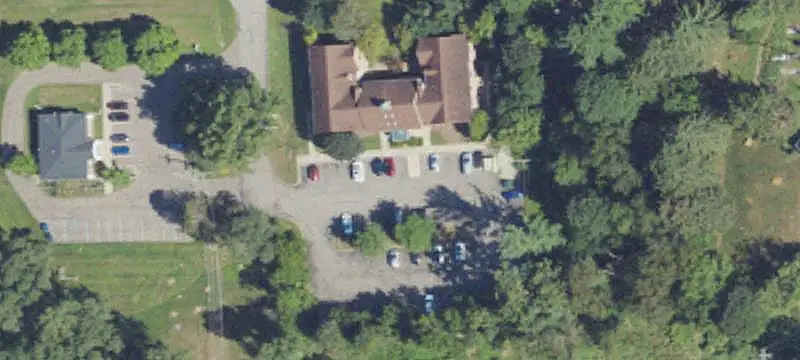 Office Building with Storage Outbuilding