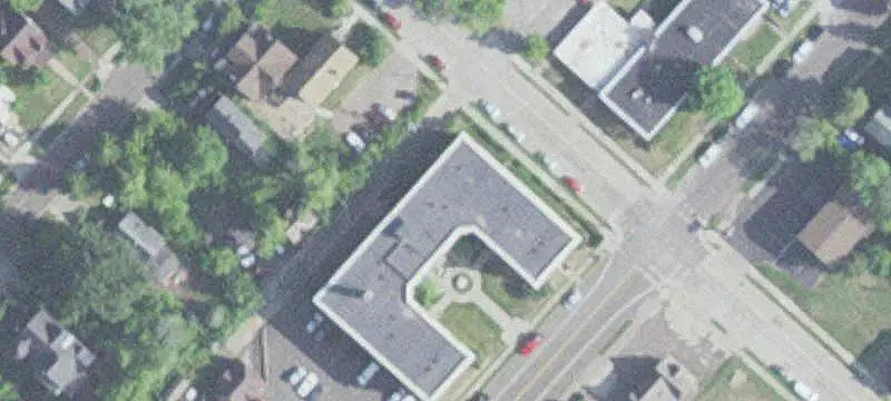 Brownstone Apartment Building