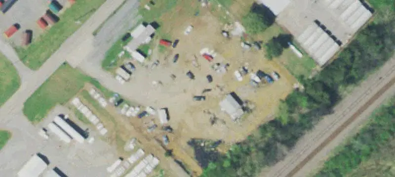 Fenced Auto Shop Property