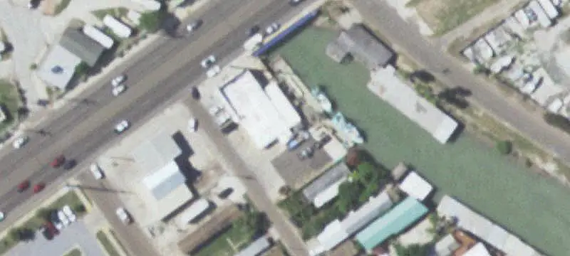 Highway Frontage Storefront Building
