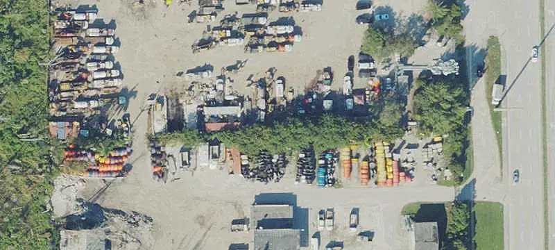 Fenced Industrial Land with Warehouse