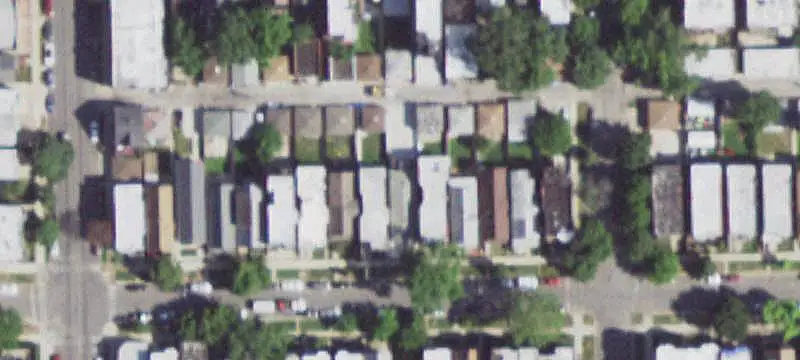 Brick 2-Flat with Rear Parking