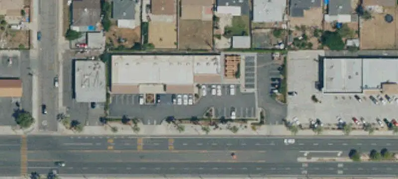 Strip Center with Two Curb Cuts