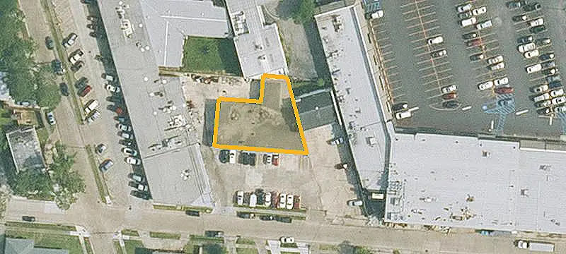 Brick Office Building with Parking