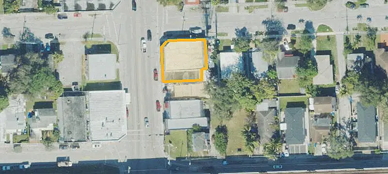 Signalized Corner Commercial Land