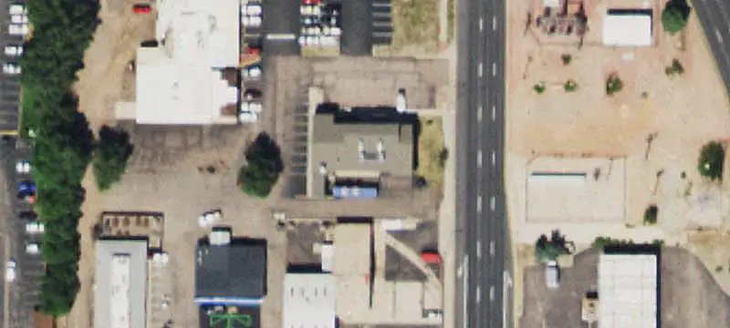 Mixed-Use Building with Parking Access