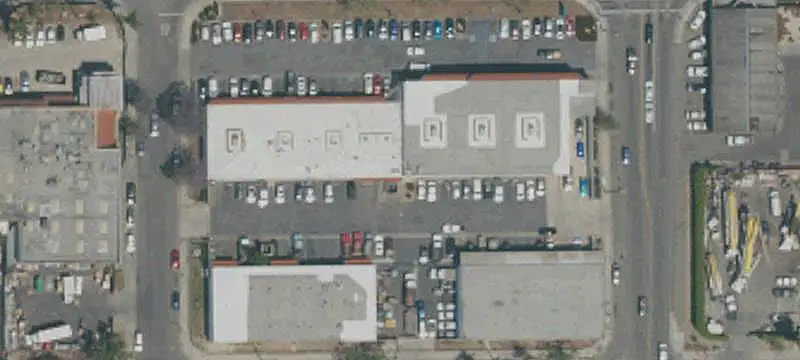 Four-Building Shopping Center