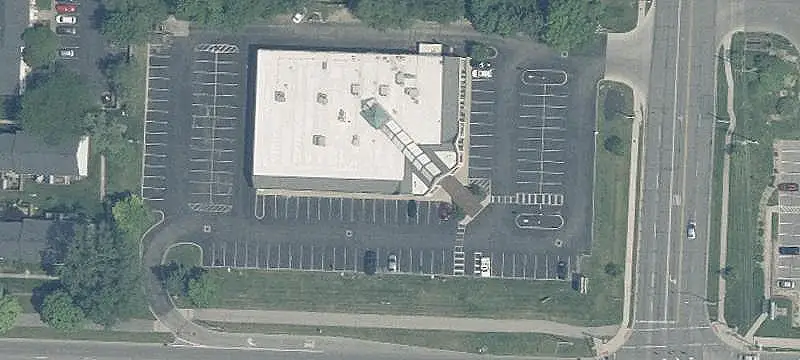 Shopping Center Near State Route Access