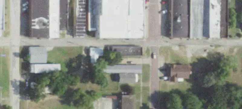 Brick Office Building with Drive-Through