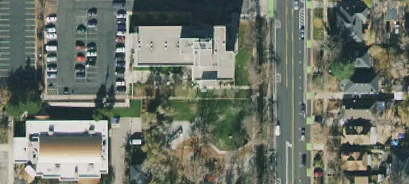 Bank Building with Parking Structure