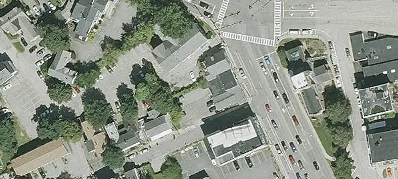 Storefront Property at Four-Way Intersection