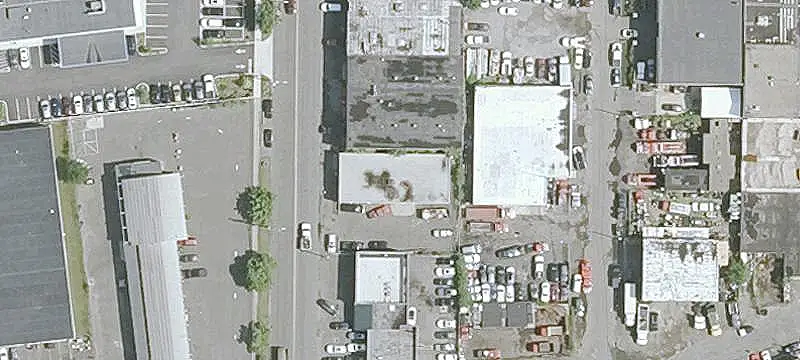 Lift-Equipped Auto Shop