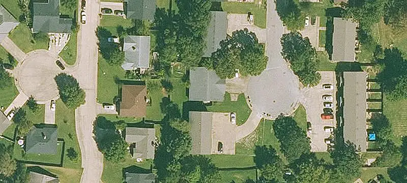 All-Brick Duplex with Garages