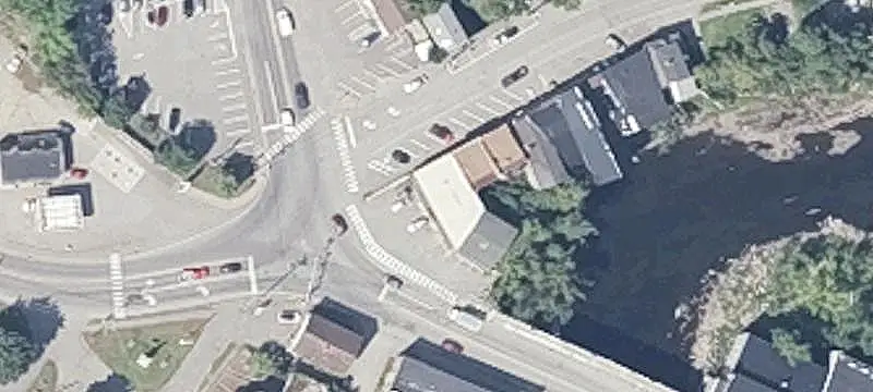 Storefront with River Frontage