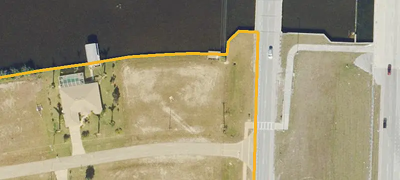 Waterfront Land with Seawall