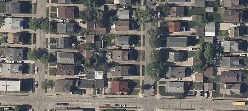 Duplex with Three-Car Garage