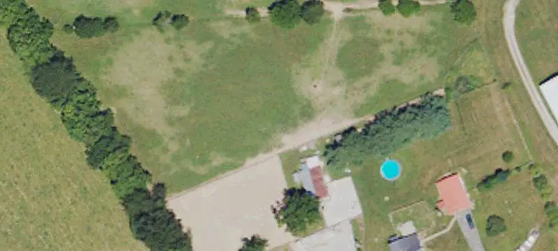 Horse Farm with Multiple Barns