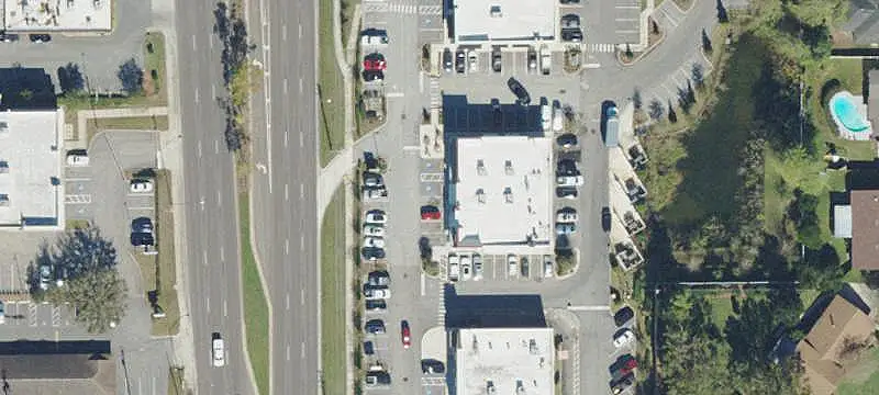 Shopping Center with Drive-Through