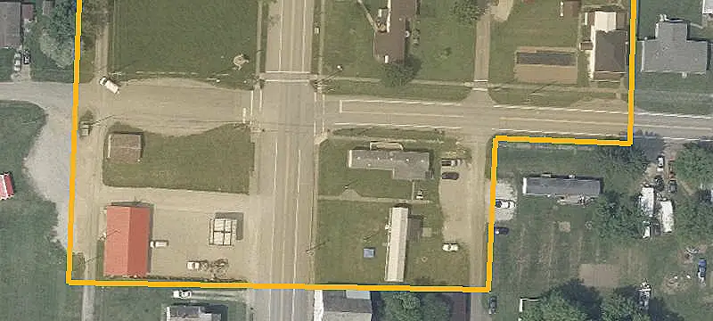 Four-Trailer Mobile Home Park