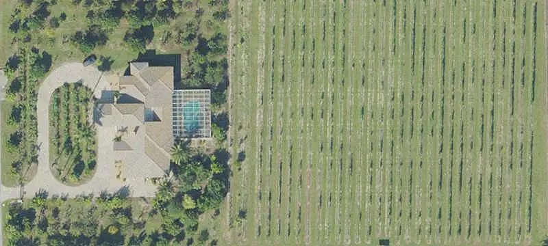 Fenced Agricultural Land