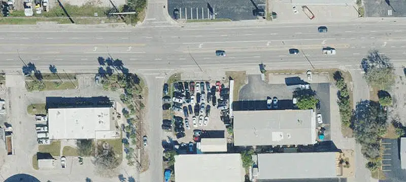 Two-Parcel Shopping Center