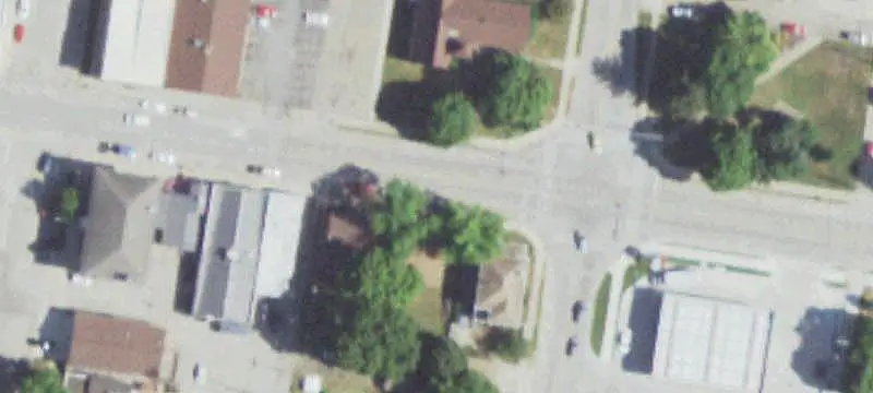 Storefront Building with Updated Roof