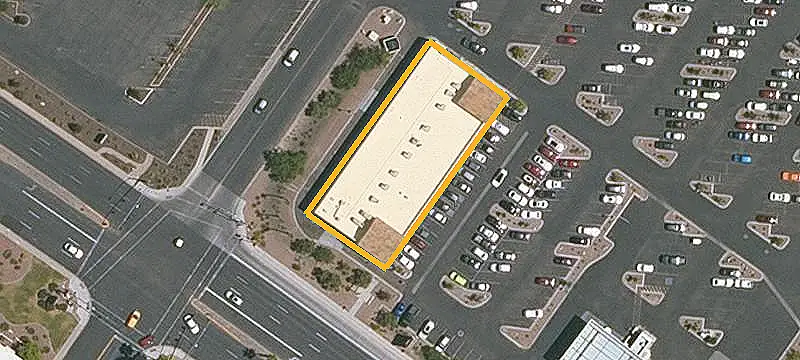 Grocery-Anchored Strip Mall