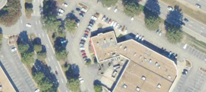 Shopping Center with National Retailers