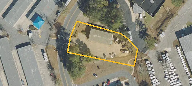 Fenced Commercial Land