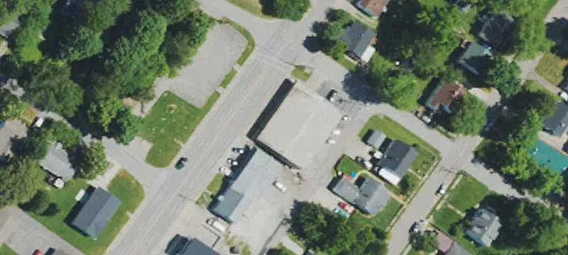 Vacant Office Building with Basement