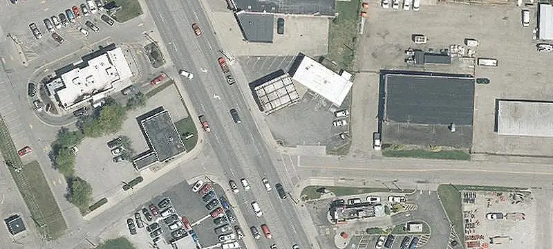 Automotive Shop with Overhead Doors