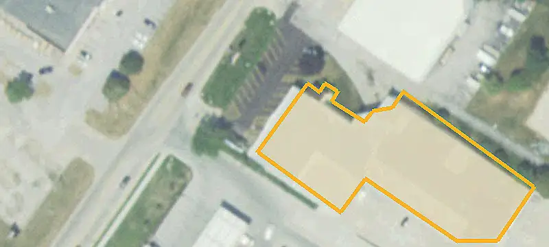 Warehouse With Fenced Storage