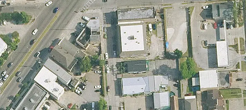 Mixed-Use Building with Off-Street Parking