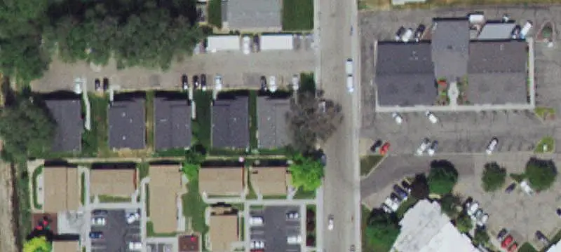 Four-Unit Quadplex with Updated Exterior